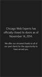 Mobile Screenshot of chicagowebexperts.com